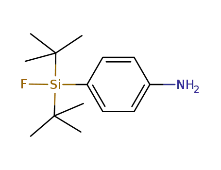 p-aminophenyl-di-tert-butylfluorosilane