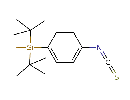 di-tert-butylfluoro(4-isothiocyanatophenyl)silane