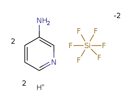 bis(3-aminopyridinium) hexafluorosilicate