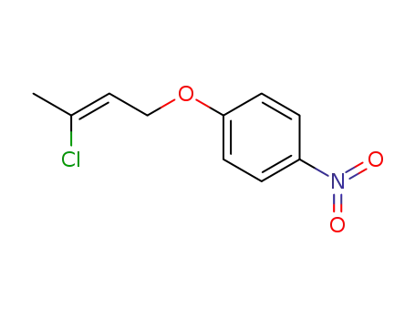 trans-4-<3-Chlorbuten-(2)-yloxy>-nitrobenzol