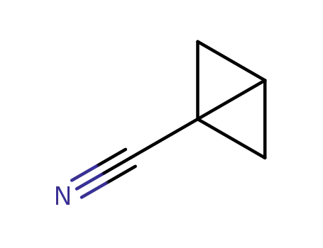 Molecular Structure of 16955-35-4 (Bicyclo[1.1.0]butane-1-carbonitrile)