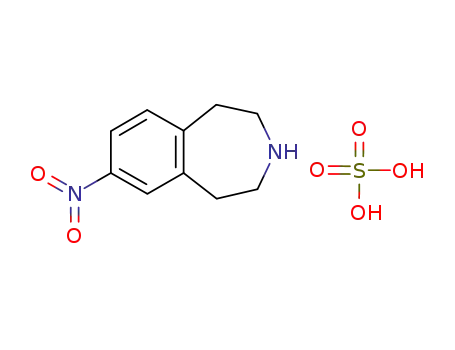 7-nitro-2,3,4,5-tetrahydro-1H-benzo[d]azepine monosulfate