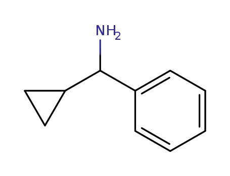 Molecular Structure of 23459-38-3 (cyclopropyl(phenyl)methanamine)