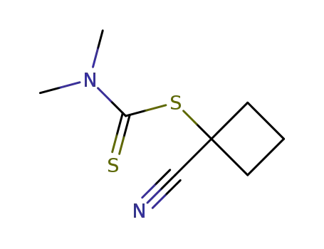 Dimethyl-dithiocarbamic acid 1-cyano-cyclobutyl ester