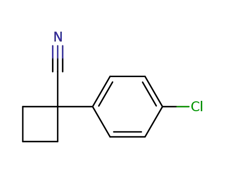 1-(4-chlorophenyl)cyclobutanecarbonitrile