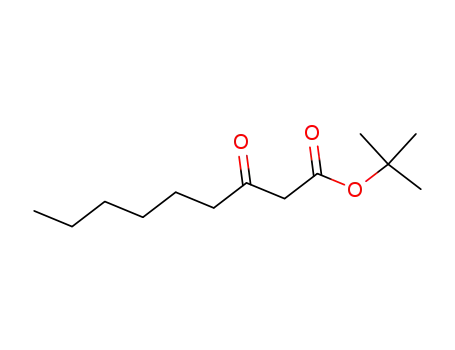 Molecular Structure of 66696-99-9 (Nonanoic acid, 3-oxo-, 1,1-dimethylethyl ester)