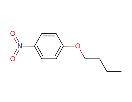 Molecular Structure of 7244-78-2 (4-N-BUTOXYNITROBENZENE)