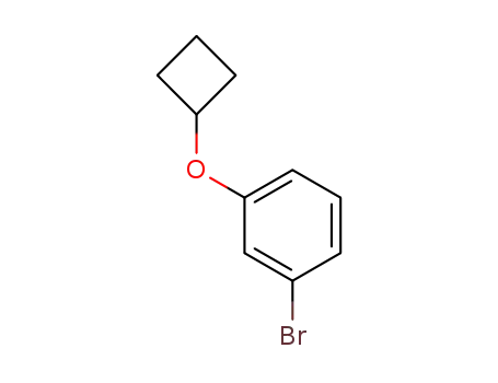 Molecular Structure of 1268713-64-9 (1-BroMo-3-cyclobutoxy-benzene)