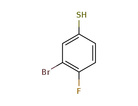 Molecular Structure of 942473-85-0 (3-bromo-4-fluorobenzenethiol)
