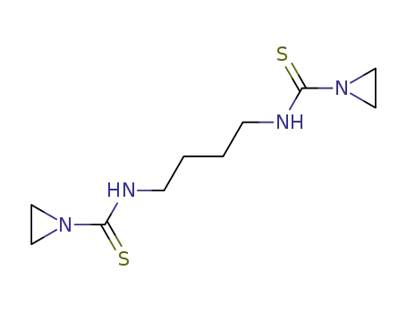 N,N'-bis-(aziridine-1-thiocarbonyl)-butanediyldiamine
