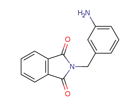 Molecular Structure of 77147-14-9 (3-N-PHTHALOYLGLYAMINOMETHYL ANILINE)