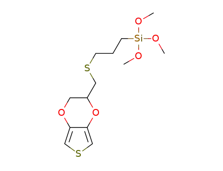 (3-((2,3-dihydrothieno[3,4-b][1,4]dioxin-2-yl)methylthio)propyl)trimethoxysilane