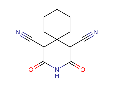 3-Azaspiro[5.5]undecane-1,5-dicarbonitrile,2,4-dioxo-
