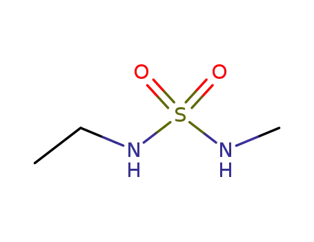 Molecular Structure of 26118-84-3 (Sulfamide, N-ethyl-N'-methyl-)