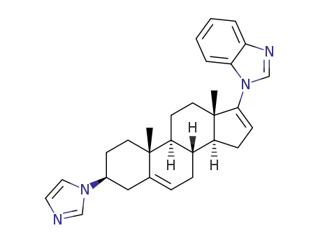 3β-(1H-imidazol-1-yl)-17-(1H-benzimidazol-1-yl)-androsta-5,16-diene