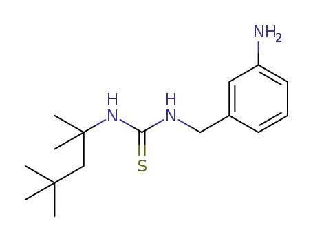 1-(3-aminobenzyl)-3-(2,4,4-trimethylpentan-2-yl)thiourea