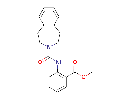 methyl 2-(2,3,4,5-tetrahydro-1H-benzo[d]azepine-3-carboxamido)benzoate