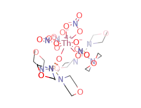 Th(NO3)4(tris(morpholino)phenylphosphine oxide)2