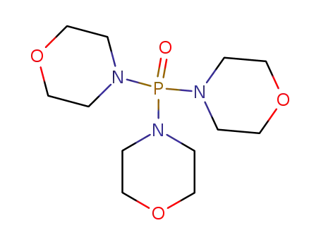 Molecular Structure of 4441-12-7 (Trimorpholinophosphine oxide)