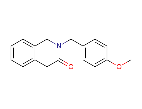 1,4-dihydro-2-(4-methoxyphenylmethyl)-3(2H)-isoquinolinone