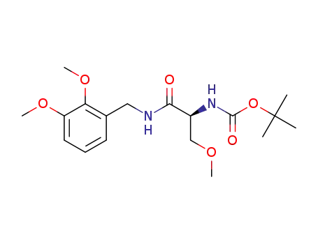 tert-butyl (S)-(1-((2,3-dimethoxybenzyl)amino)-3-methoxy-1-oxopropan-2-yl)carbamate