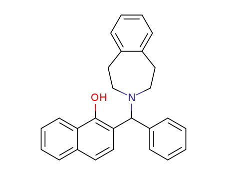 2-[(4,5-dihydro-1H-benzo[d]azepin-3(2H)-yl)-phenyl-methyl]-naphthalen-1-ol