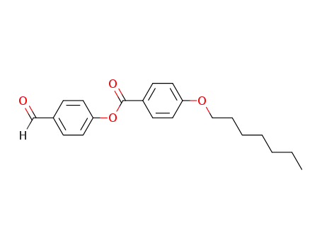 Molecular Structure of 56800-32-9 (4-formylphenyl 4-(heptyloxy)benzoate)