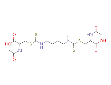 1,4-bis[(N-acetyl-L-cystein-S-yl)thiocarbamoyl]butane