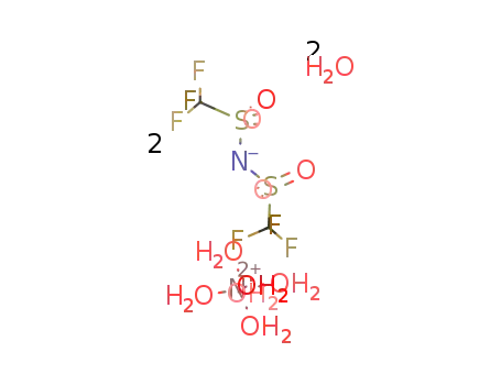 [Ni(H2O)6][bis(trifluoromethanesulfonyl)-imide]2·2H2O