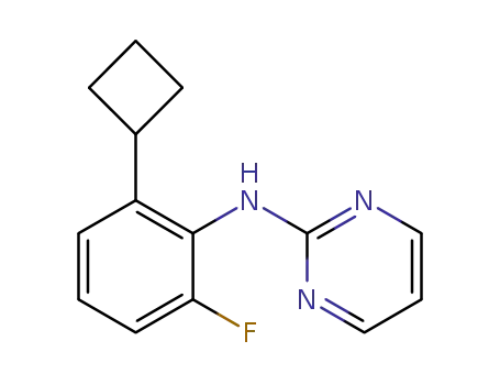 N-(2-cyclobutyl-6-fluorophenyl)pyrimidin-2-amine