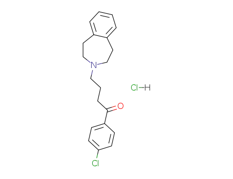 1-(4-chlorophenyl)-4-(4,5-dihydro-1H-benzo[d]azepin-3(2H)-yl)butan-1-one hydrochloride
