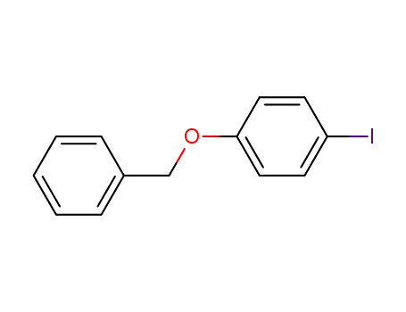 Molecular Structure of 19578-68-8 (4-BENZYLOXYIODOBENZENE)