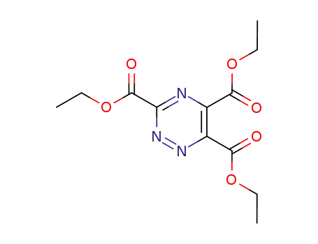 Molecular Structure of 74476-38-3 (Triethyl-1,2,4-triazine-3,5,6-tricarboxylate)