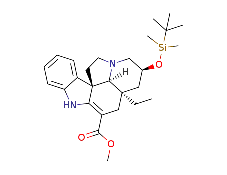methyl (2S,3aR,3a1S,10bR)-2-((tert-butyldimethylsilyl)oxy)-3a-ethyl-2,3,3a,3a1,4,6,11,12-octahydro-1H-indolizino[8,1-cd]carbazole-5-carboxylate