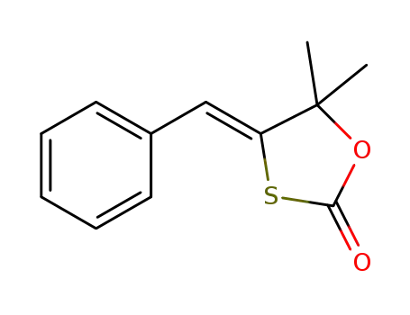 (Z)-4-benzylidene-5,5-dimethyl-1,3-oxathiolan-2-one
