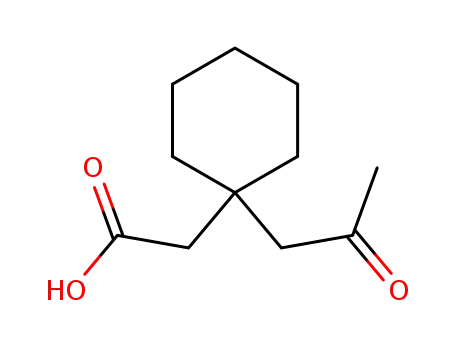 (1-acetonyl-cyclohexyl)-acetic acid