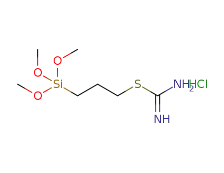 N-(trimethoxysilylpropyl)isothiuronium chloride