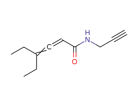 4-ethyl-N-(prop-2-yn-1-yl)hexa-2,3-dienamide