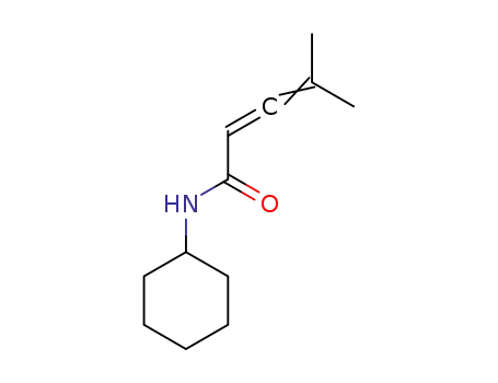 N-cyclohexyl-4-methylpenta-2,3-dienamide