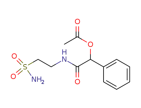 acetoxy-phenyl-acetic acid-(2-sulfamoyl-ethylamide)