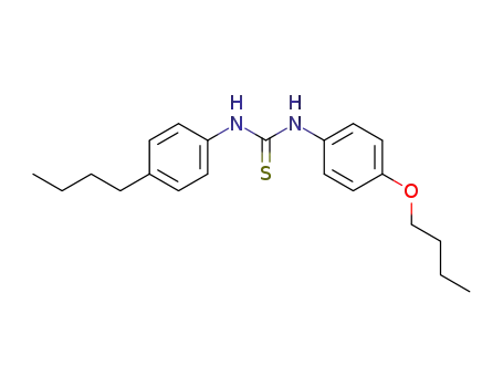 N-(4-butoxy-phenyl)-N'-(4-butyl-phenyl)-thiourea
