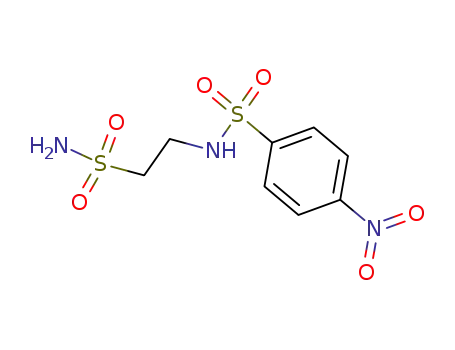 2-(4-nitro-benzenesulfonylamino)-ethanesulfonic acid amide