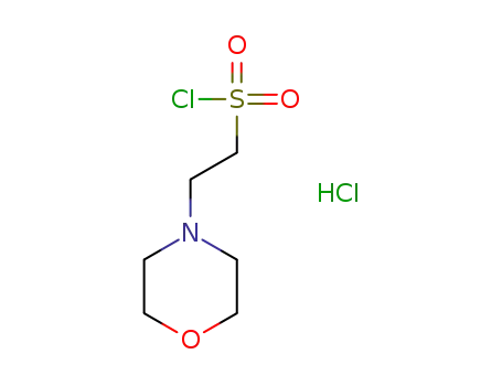 2-(morpholin-4-yl)ethane-1-sulfonyl chloride hydrochloric acid salt