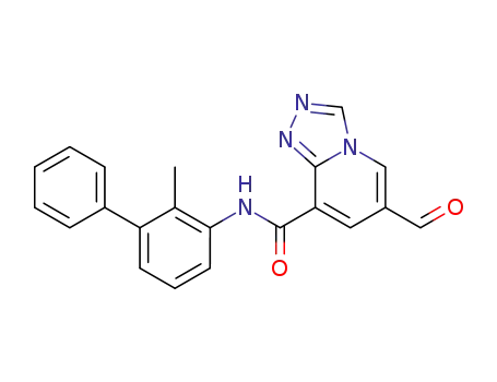 6-formyl-N-(2-methyl-[1,1'-biphenyl]-3-yl)-[1,2,4]triazolo[4,3-a]pyridine-8-carboxamide