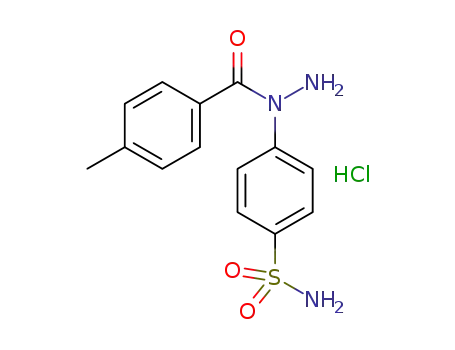 4-[1-(4-methylbenzoyl)hydrazino]benzenesulfonamide hydrochloride