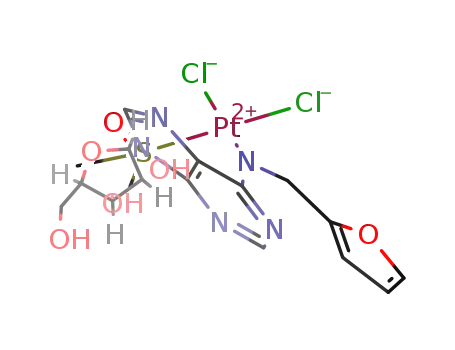 cis-[PtCl2(dimethyl sulfoxide)(kinetin riboside)]