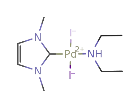 (1,3-dimethyl-1,3-dihydro-2H-imidazol-2-ylidene)(N-ethylethanamine)diiodopalladium