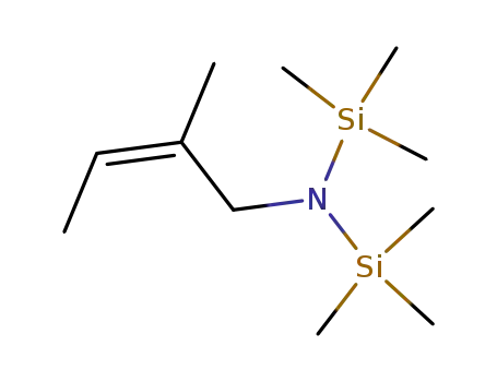 1,1,1,3,3,3-Hexamethyl-2-((Z)-2-methyl-but-2-enyl)-disilazane