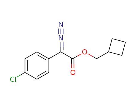cyclobutylmethyl 2-(4-chlorophenyl)-2-diazoacetate