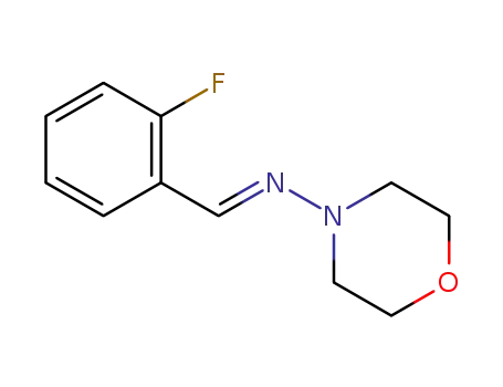 (E)-1-(2-fluorophenyl)-N-morpholinomethanimine